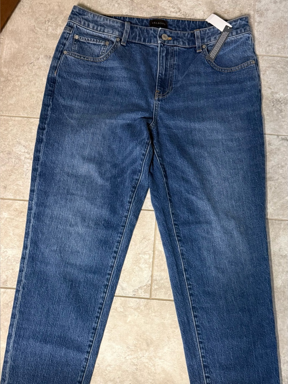 Talbots Women's Light Blue High-Rise Jeans Size 19 NWT